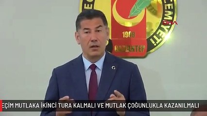 SİNAN OĞAN: SEÇİM MUTLAKA İKİNCİ TURA KALMALI VE MUTLAK ÇOĞUNLUKLA KAZANILMALI
