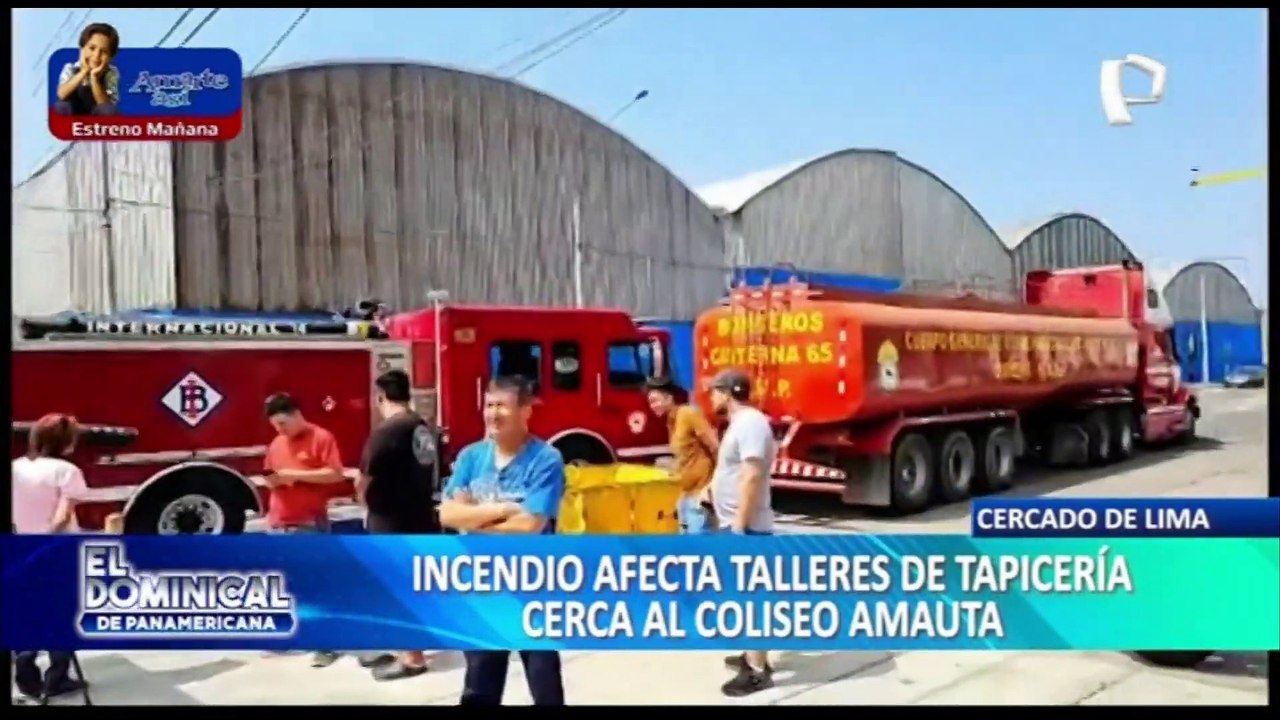 Cercado de Lima: Tras voraz incendio vecinos piden que talleres cerca al coliseo Amauta sean retirados
