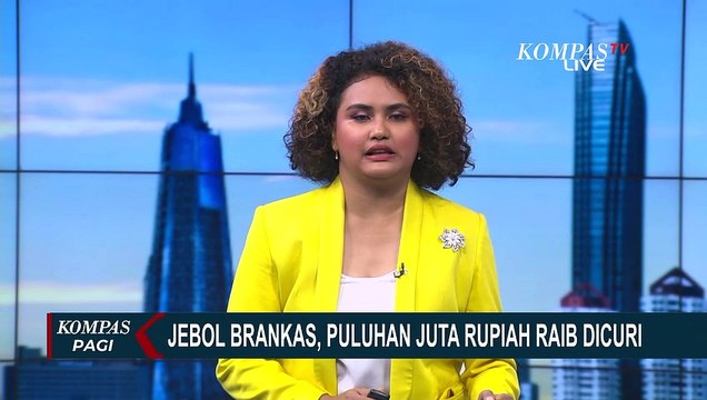 Brankas Isi Puluhan Juta di Minimarket Dicuri, Pelaku Masuk dari Atap Gedung