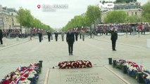 França comemora vitória dos aliados sobre a Alemanha nazi