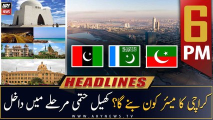 ARY News Prime Time Headlines | 6 PM | 8th May 2023