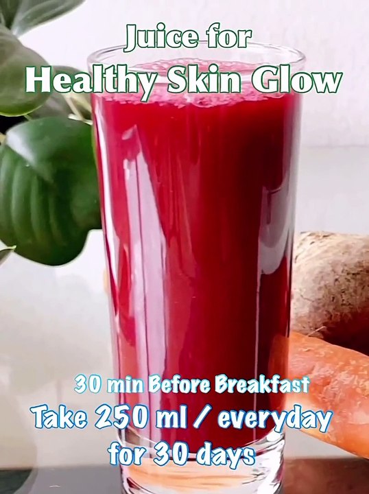 4 Healthy Skin Glow Juices Easy & Homemade Skin Glow Juices video Dailymotion