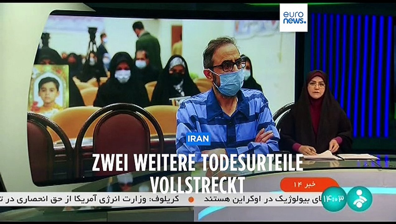 Iran: Wieder zwei Menschen wegen 'Blasphemie' hingerichtet