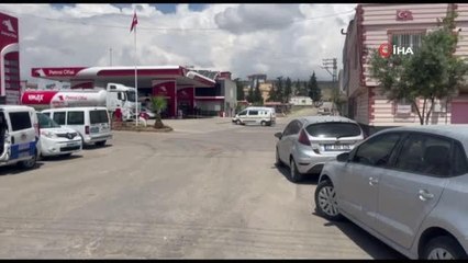 Kilis'te petrol istasyonunda silahlı saldırı: 1 yaralı