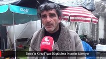 Sinop'ta Kiraz Fiyatı Düştü Ama İnsanlar Alamıyor