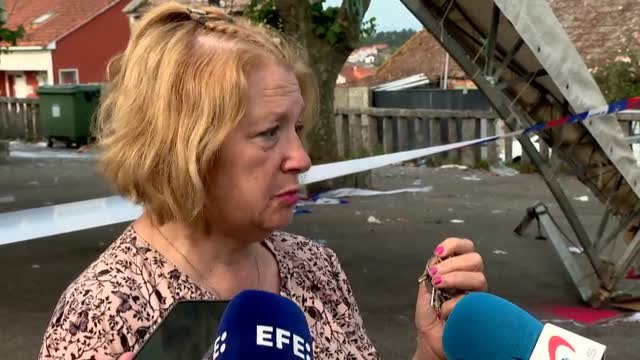 Atropello masivo en Vilanova de Arousa