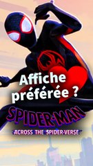 Ton affiche de #spidermanacrossthespiderverse préférée ? #Marvel #SpiderMan #film