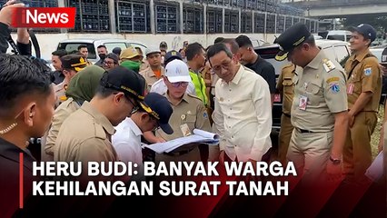 Tinjau Normalisasi Kali Ciliwung, Heru Budi Temukan Sejumlah Kendala