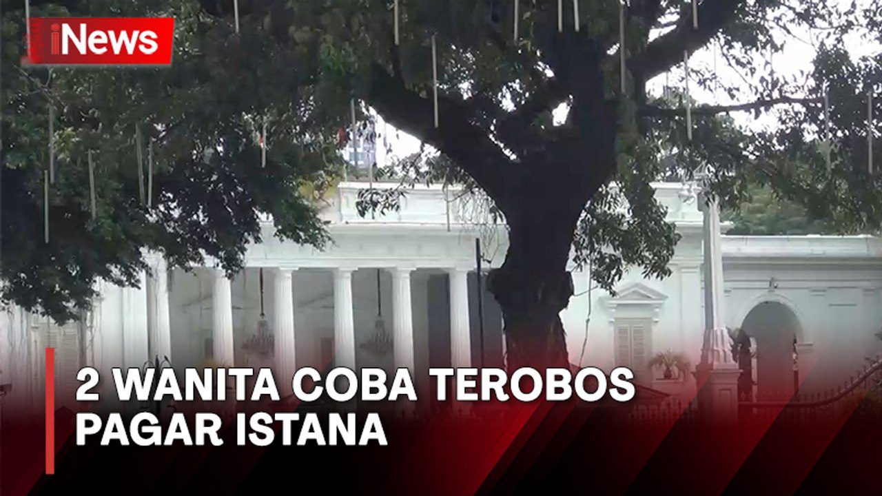 Nekat! 2 Wanita Coba Terobos Pagar Istana Negara, Ternyata Ini Motifnya