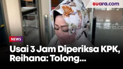 Kadinkes Lampung Reihana Irit Bicara Usai Diperiksa 3 Jam di KPK: Tolong Kasih Saya Jalan