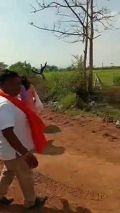 The road was made by putting mud and mud in the warehouses built in the procurement center, when it rained, the pole was open, now the paper horses are running