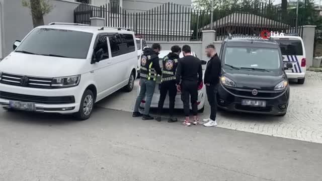 Üsküdar'da tüneli kapatıp asker eğlencesi yapan sürücülere 4 bin 518 TL ceza