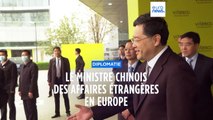 Le ministre chinois des Affaires étrangères en tournée en Europe