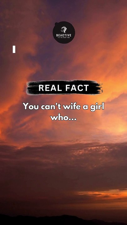 You can't wife a girl who... #shorts #explorefacts #beactivewithbhatti