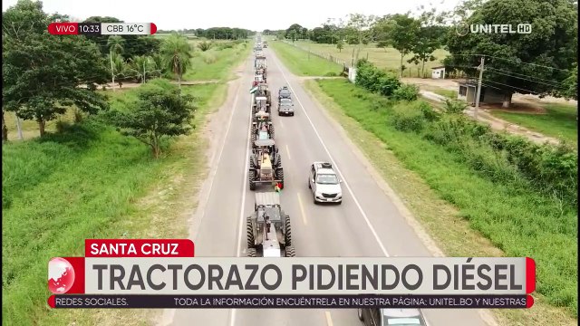 Tractorazo: “Los surtidores no quieren vender más de 120 litros de diésel”, reclaman productores