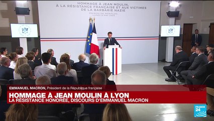 REPLAY - Emmanuel Macron rend hommage à Jean Moulin pour les commémorations du 8-Mai
