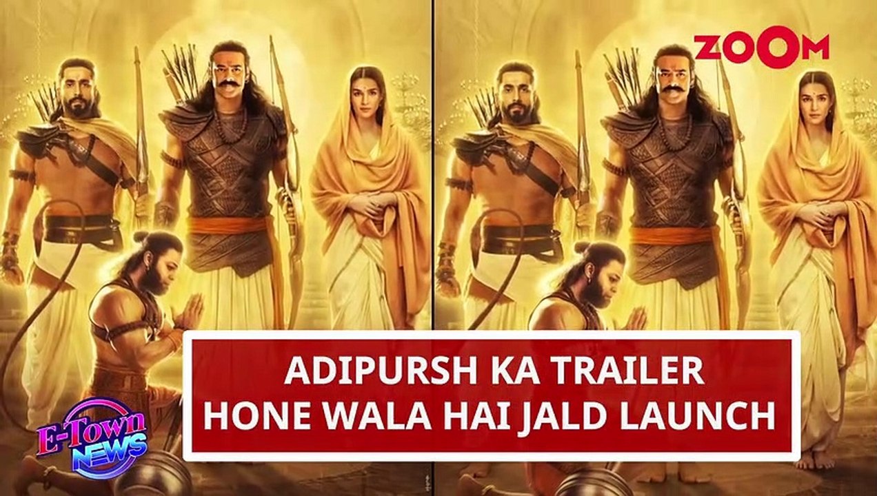 Kriti Sanon and Team Adipurush LAND in Hyderabad for the film's trailer launch Bollywood News