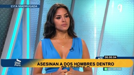 Ate: asesinan a dos hombres dentro de un vehículo en Huaycán