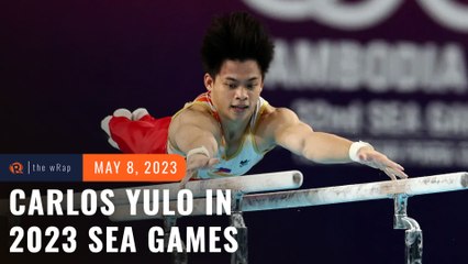 Carlos Yulo completes all-around 3-peat, leads PH to silver in team event