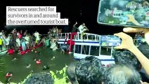 India News at least 22 dead after tourist boat overturns in Kerala state