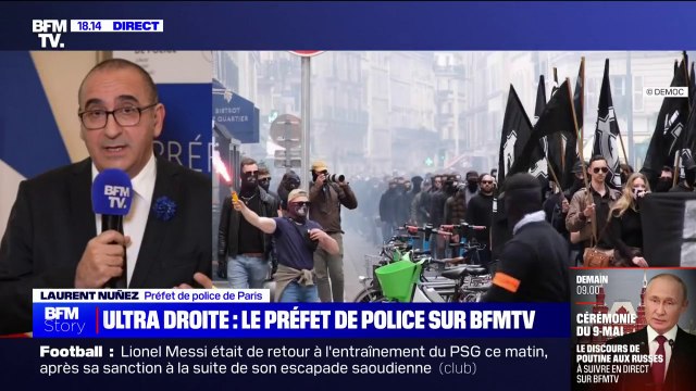Manifestation d'ultradroite à Paris: Cette commémoration n'a jamais entraîné de troubles à l'ordre public explique Laurent Nuñez, préfet de police de Paris