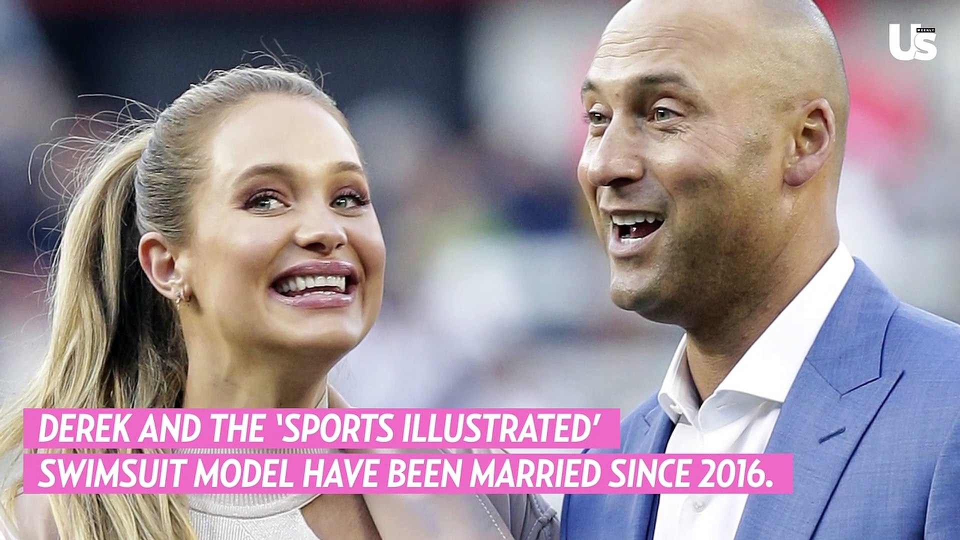 New York Yankees legend Derek Jeter and his wife, Hannah,