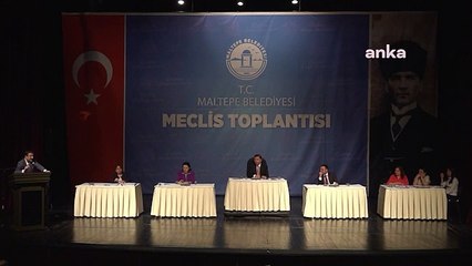 Maltepe Belediye Meclisi'nde gerginlik