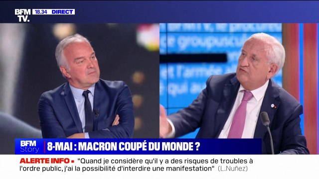 Manifestation d'ultradroite à Paris: Ne pas interdire une manifestation ne veut pas dire cautionner ce qu'il s'y dit explique Laurent Nuñez, préfet de police de Paris