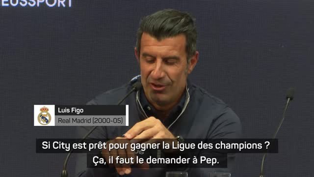 Demies - Figo : City favori mais le Real a l'histoire avec lui