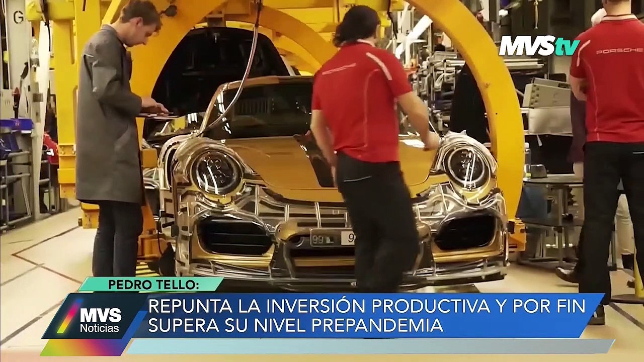 REPUNTA LA INVERSIÓN PRODUCTIVA Y POR FIN SUPERA SU NIVEL PREPANDEMIA
