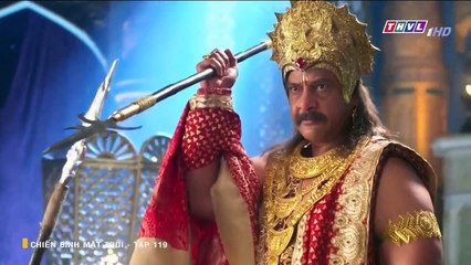 chiến binh mặt trời tập 119 - thvl1 lồng tiếng - phim ấn độ - xem phim phep mau tinh yeu tap 120