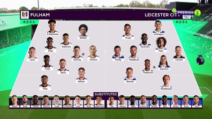 Fulham v Leicester Extended Highlights