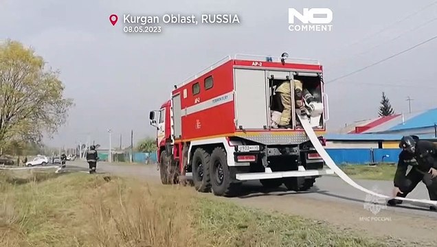 Лесные пожары на Урале и в Сибири