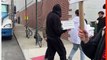 Pete Davidson Delivers Pizza to Writers on Strike in Brooklyn-