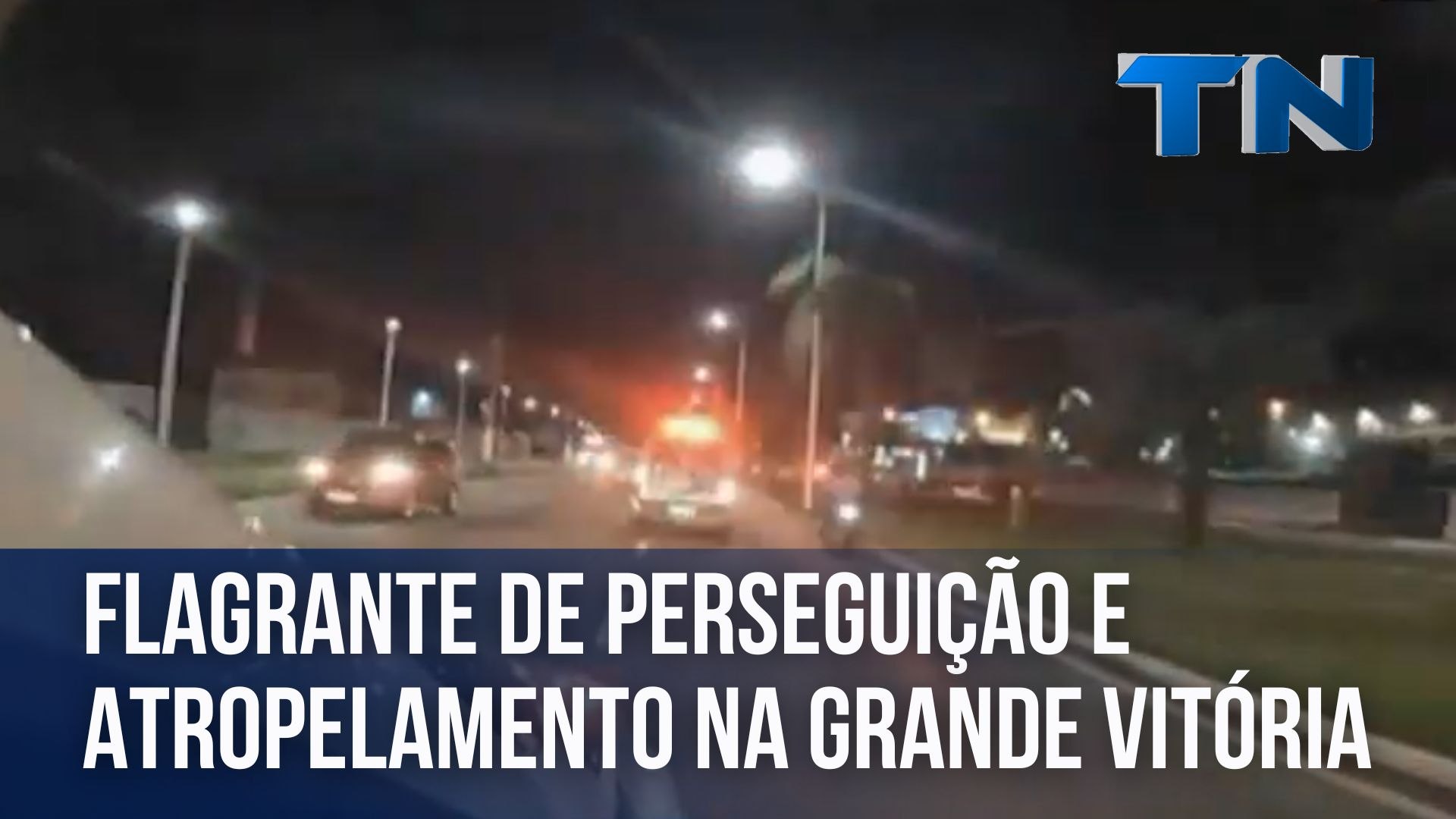 Flagrante de perseguição e atropelamento na Grande Vitória