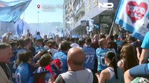 شاهد: مشجعو نابولي يحتفلون بالظفر بلقب الدوري بعد 33 عاماً من الانتظار
