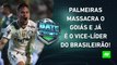 Palmeiras ENFIA 5 no Goiás e já é VICE-LÍDER; Flamengo PERDE DE NOVO! | BATE PRONTO – 08/05/23