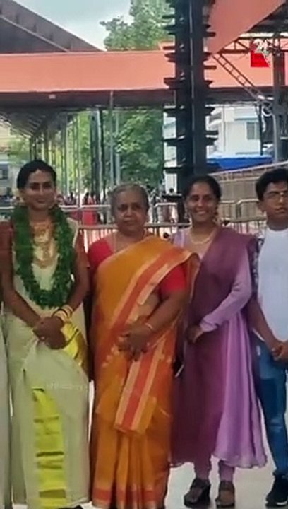 SETHU SIVANANDAN WEDDING GURUVAYOOR TEMPLE #SETHUSIVANANDAN #MOHANLAL #baroz