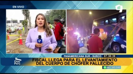 Surco: un muerto y 25 heridos tras choque de bus contra un tráiler