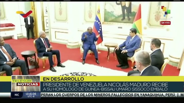 Venezuela y Guinea-Bissau afianzan su cooperación estratégica y relaciones bilaterales