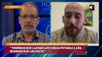 下载视频: Pablo Hassan: “Tenemos que llevar luz y agua potable a los barrios que les falta”