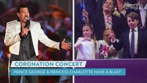 Prince George and Princess Charlotte Dance Along to Lionel Richie at Coronation Concert