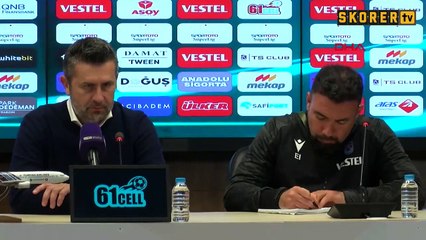 Nenad Bjelica: "Skordan memnunum ama oyundan memnun değilim"