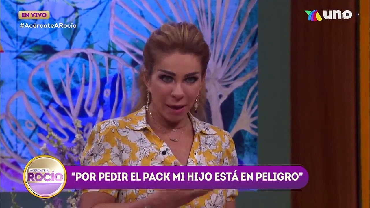 Por pedir el pack mi hijo está en peligro |  Acércate a Rocío | Capitulo completo