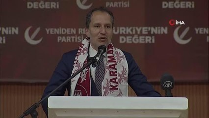 Fatih Erbakan: "Allah bunlara fırsat vermesin"