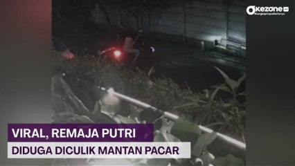 Terekam CCTV, Remaja Putri di Bandung Diduga Diculik Mantan Pacar