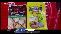 Police Officials Arrest Who Making Fake Ginger Paste _ V6 Teenmaar