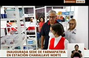 Inauguración de sede de Farmapatria en la estación ferroviaria Charallave Norte