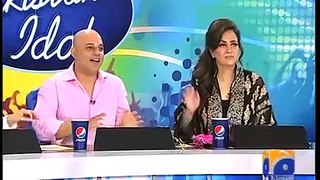 Funny Pakistan Idol Singer Made Judges Disappeared. Judges Ran Away From Stage.