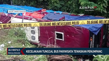 Descargar video: Penyebab Kecelakaan Bus Pariwisata Masih Dalam Penyelidikan